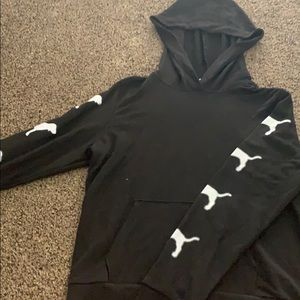 Black victoria secret hoodie